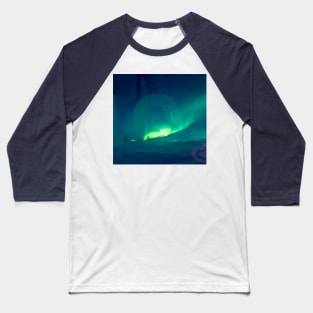 The Northern Lights Logo Baseball T-Shirt